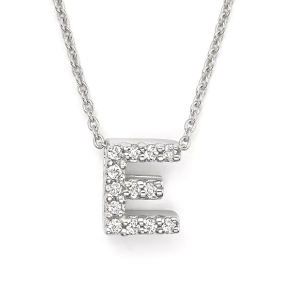 Roberto Coin Jewelry - Roberto Coin Diamond E Necklace